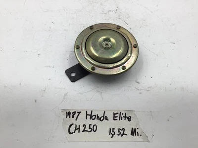Honda Elite 250 CH250 1985 bocina 12V 38110-KM1-671 1985-1987 Foto 1 de 3