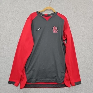 St Louis Cardinals Nike Baseball Authentic Collection Thermal Pullover Size M... - Picture 1 of 12