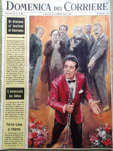 La Domenica del Corriere 30 Gennaio 1966 Roncalli Gardner Di Stefano Sanremo Tv - Picture 1 of 1