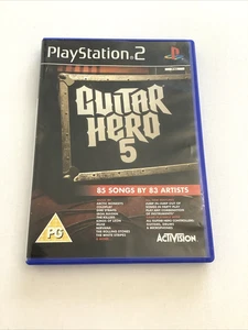 PlayStation 2 Guitar Hero 5 PS2 - Picture 1 of 4