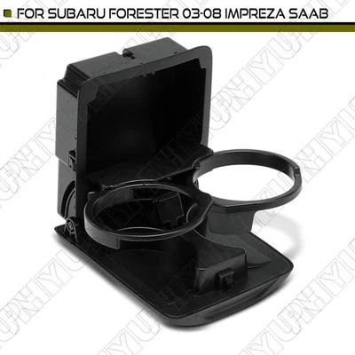 Portavasos consola central trasera para Subaru Forester 2003-2008 Impreza 2005-2007 Foto 1 de 4