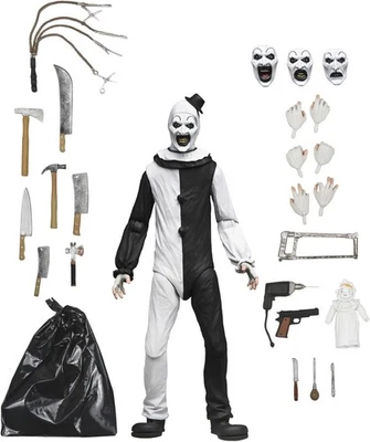 Terrifier Art The Clown Ultimate Action Figure NECA 52516 - Image 1 of 4