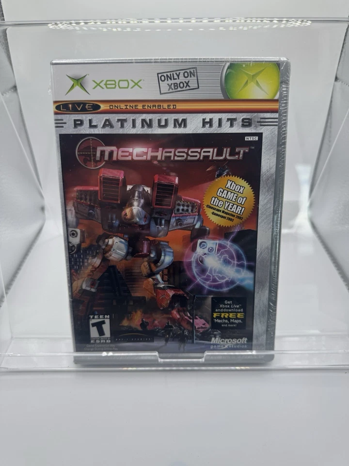Xbox Mechassault Platinum Hits-2003- Sealed - Image 1 of 3