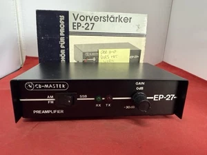 CB PreAmp Preamplifier CB Master EP-27 Receive Amplifier (FAULTY) - Zdjęcie 1 z 6