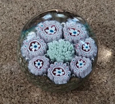 Pisapapeles vintage de cristal de Murano  Foto 1 de 4