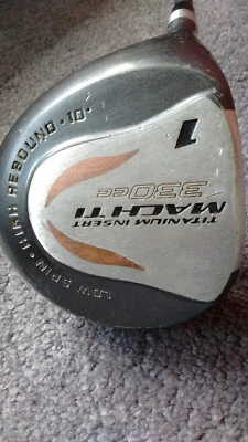 Knight MACH TI 330cc Titanium Insert 10 Degree Driver = (LEFT HAND) - Image 1 of 4