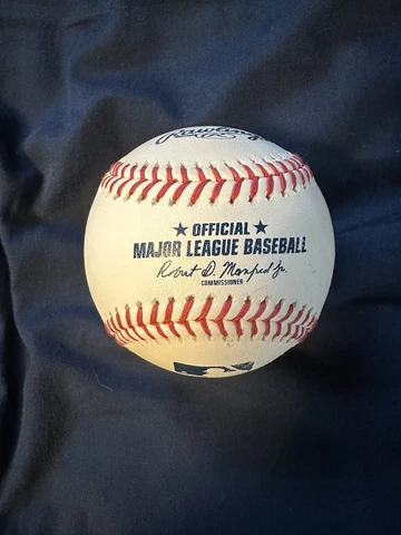 Rawlings Official MAJOR LEAGUE BASEBALL -MLB Batting Practice Ball - Mike Trout Cover