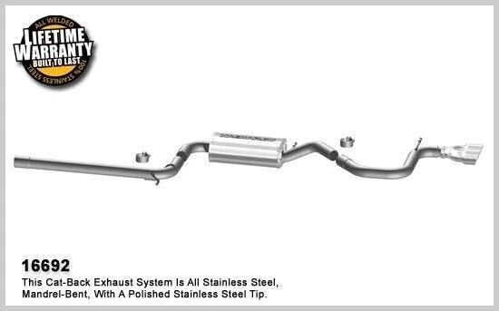 Magnaflow Magnaflow Series Cat-Back Exhaust System for Volkswagen Rabbit - Image 1 of 1