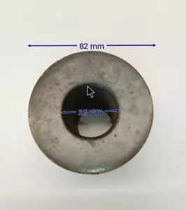 2 Stück Borddurchlass Bronze, 82mm, Bj 1969, original Plichtentwässerung - Bild 1 von 4