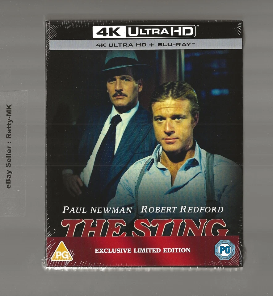 The Sting 4k UHD Steelbook Collector`s Slipcased Edition / Worldwide
