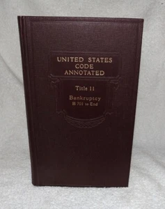 United States Code Annotated 1970 TITLE 11 BANKRUPTCY 701 TO END - Picture 1 of 6