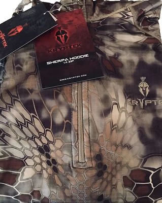 Krytek Sherpa Hoodie 1/4 Zip Highlander LS, Size Large ( LAST ONE ) - Image 1 of 4