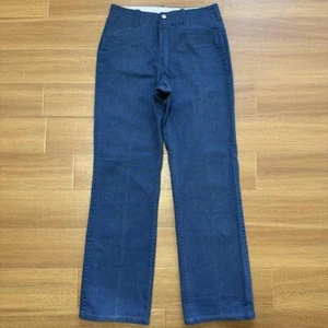 BEN DAVIS 70s USA Frisco Pants Yellow Tag Navy W28 Vintage Workwear from JP Used - Picture 1 of 12