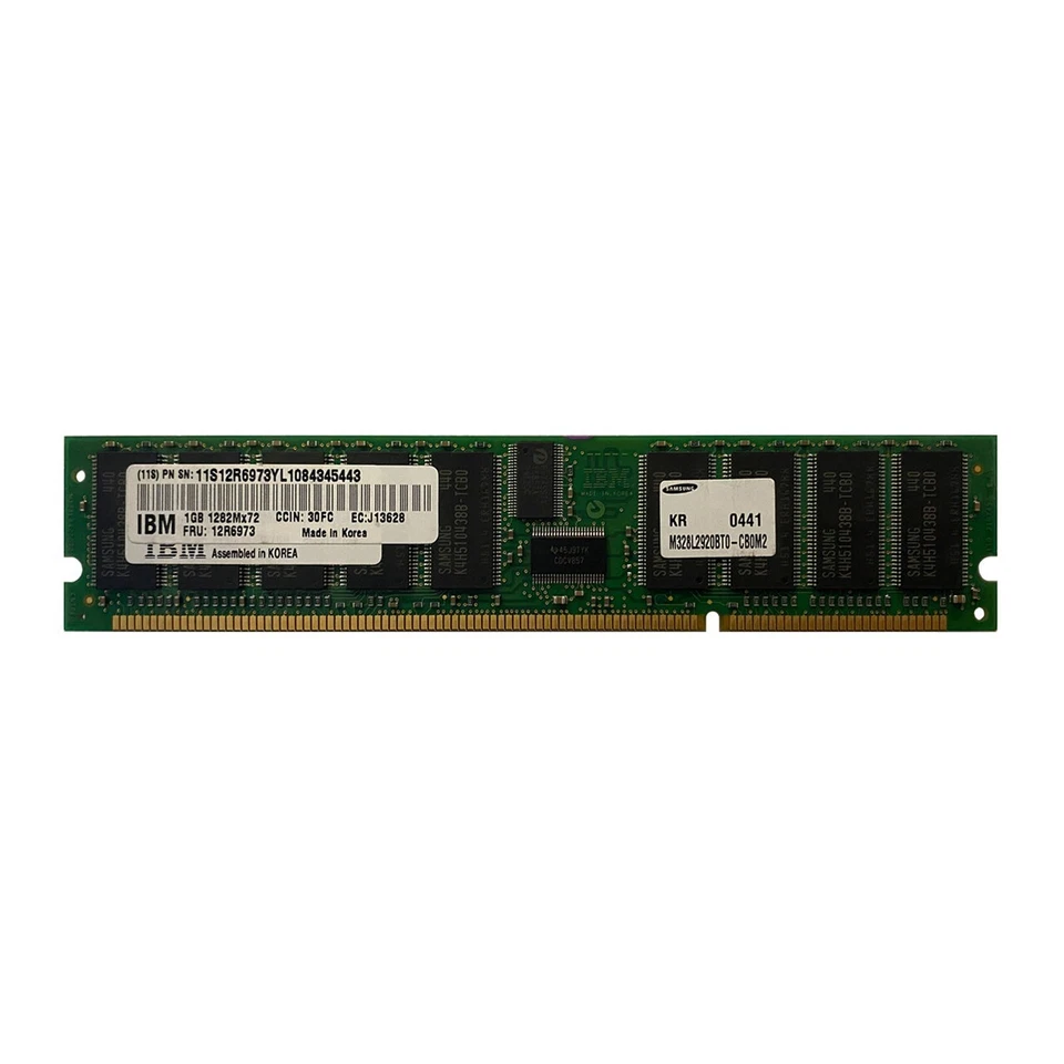 IBM 12R6973 1GB PC-2100 DDR Memory Module - Image 1 of 1