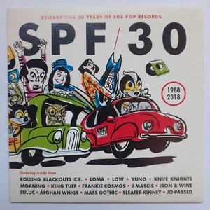 SPF 30 Sub Pop Records Compilation CD J Mascis Iron & Wine Low The Afghan Whigs - Imagen 1 de 3