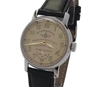 Vintage Uhr UdSSR Sturmanskie Soviet Mechanical Armbanduhr Pobeda Yuri Gagarin - Bild 1 von 11