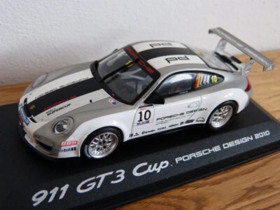 Porsche 911 997 GT3 Cup Mkii Presentazione Design 2010 MINICHAMPS Modello 1:43 - Immagine 1 di 4