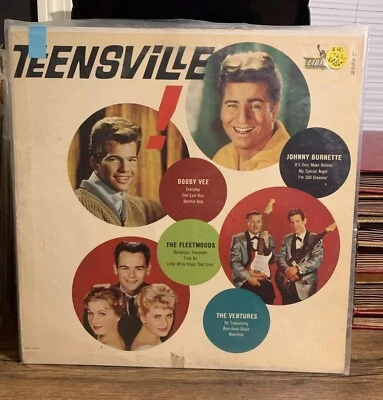 Teensville 1962 Liberty 5503 LP Johnny Burnette Ventures Fleetwoods Bobby Vee - Image 1 of 4