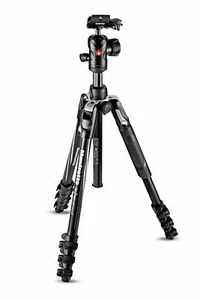 Manfrotto MKBFRLA4BK-BH Befree Adv. Alu. Tripod with MH494 Ball Head Lever Locks - Picture 1 of 12