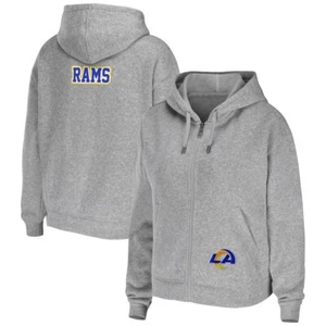WEAR NFL Los Angeles Rams Women's Gray Zip Up Jacket Size XL - Picture 1 of 3