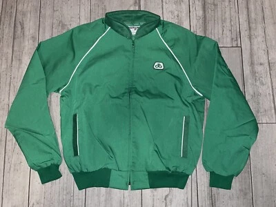 Chaqueta Bomber Pioneer Semilla Verde TALLA GRANDE *Usada Hecha en 🇺🇸 Usada Foto 1 de 4
