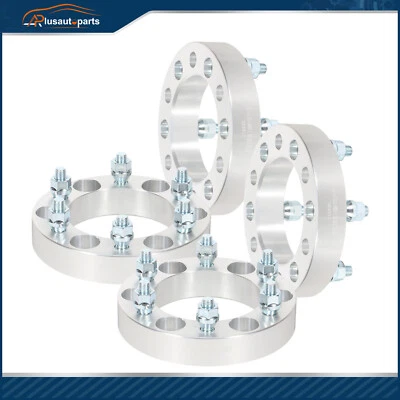 4X 1.25" 6x5.5 Wheel Spacers 6x139.7 For Toyota 4Runner Pickup Tacoma 12x1.5 - Изображение 1 из 4