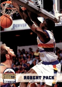 1993-94 NBA Hoops Basketball Card Robert Pack Denver Nuggets #57 - Picture 1 of 2