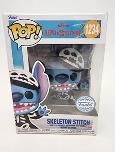 Funko Pop! Disney Lilo & Stitch #1234 Skeleton Stitch Special Edition Vinyl Fig. - Picture 1 of 4