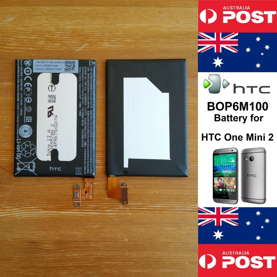 Batería GENUINA HTC One Mini 2 BOP6M100 2100mAh Buena Calidad - Vendedor Local Foto 1 de 4