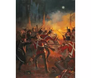 "The Night Battle Before Battle of New Orleans" Don Troiani Canvas Giclee - Picture 1 of 1