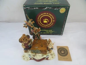 Boyd's Bears & Friends The Flying Lesson This End Up caja de música limitada - Imagen 1 de 5
