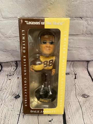 Dale Jarrett Legends Of The Track Bobblehead #88 UPS NASCAR Forever Collectibles Cover
