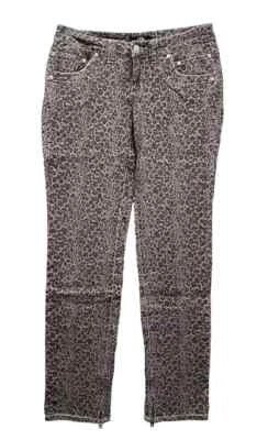 MELROSE Damen JEANS Hose Leo Muster grau Größe 32 Neu J5 - Bild 1 von 2