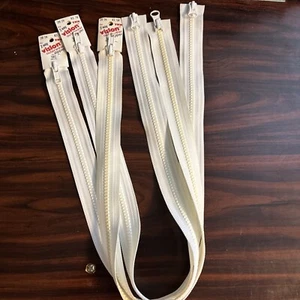 VISLON 28" white 2-Way Medium Weight Molded Plastic Separating lot of 3 - Picture 1 of 5
