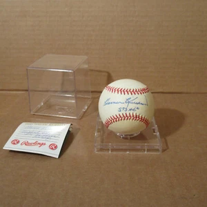Harmon Killebrew 573 HR's Autographed Signed Baseball Rawlings in Case - Picture 1 of 6