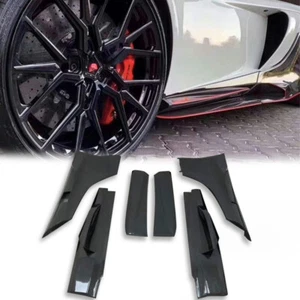 Faldas laterales de fibra de carbono faldón lateral labio para McLaren MP4-12C 650S A 675LT - Imagen 1 de 19