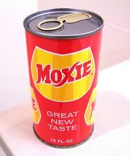 **TOUGH c. 1960s MOXIE juice top soda can from Yakima, WA--clean, BO!!