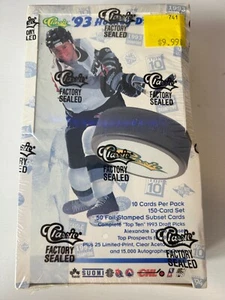 1993 CLASSIC Hockey Draft NHL Trading Cards Factory Sealed Box - Picture 1 of 6