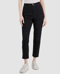 Style & CO. Women's Black Slim-Leg Ankle Jeans Pants Petite Size 14P $39.50 (40 - Picture 1 of 7