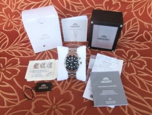 Reloj de buceo Orient Ray SS para hombre 1a generación con empujador lateral automático de cuerda automática - Imagen 1 de 12