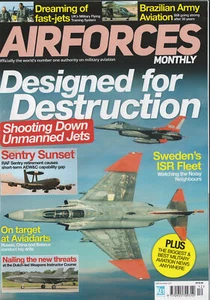 AIR FORCES MONTHLY DEC 21 RAF SENTRY AEW.1 SWEDEN ISR USAF QF-4 QF-16 F-35 A400M - Picture 1 of 8