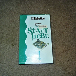 Vintage USRobotics Sportster Manual Sealed Model 65-001586-00  FREE SHIP - Picture 1 of 1