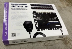 AudioControl ACX-3.2 All-weather Stereo EQ & Crossover w/ Paging Microphone NEW - Picture 1 of 1