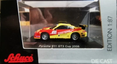 SCHUCO 25578 PORSCHE 911 GT3 Cup 2008 - scala H0 - Immagine 1 di 4