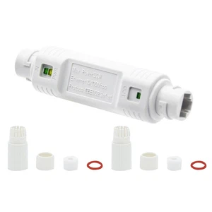 100mbps POE Repeater W/2set Waterproof Accessories Support IEEE802.3af/at RJ45 - Picture 1 of 15