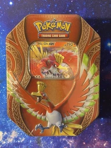 POKEMON TCG Ho-Oh GX Mysterious Powers Collector Tin Sealed NEW/SEALED - Picture 1 of 6