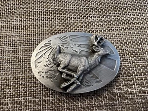Siskiyou Vintage Buck Belt Buckle - Picture 1 of 5