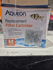 Aqueon 100106085 Replacement Filter Cartridges--6 pack--MEDIUM - Picture 1 of 4
