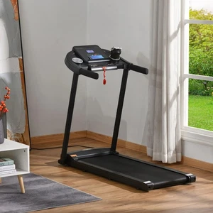 HOMCOM 1.5HP Treadmill, 12km/h Electric 1.5HP Motorised Running Machine Gym Xmas - Picture 1 of 4