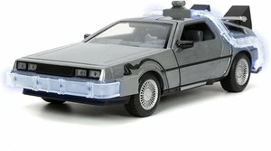 Jada Toys Back to The Future Part I 1:24 Time Machine Die-cast Car Light Up... - Picture 1 of 9